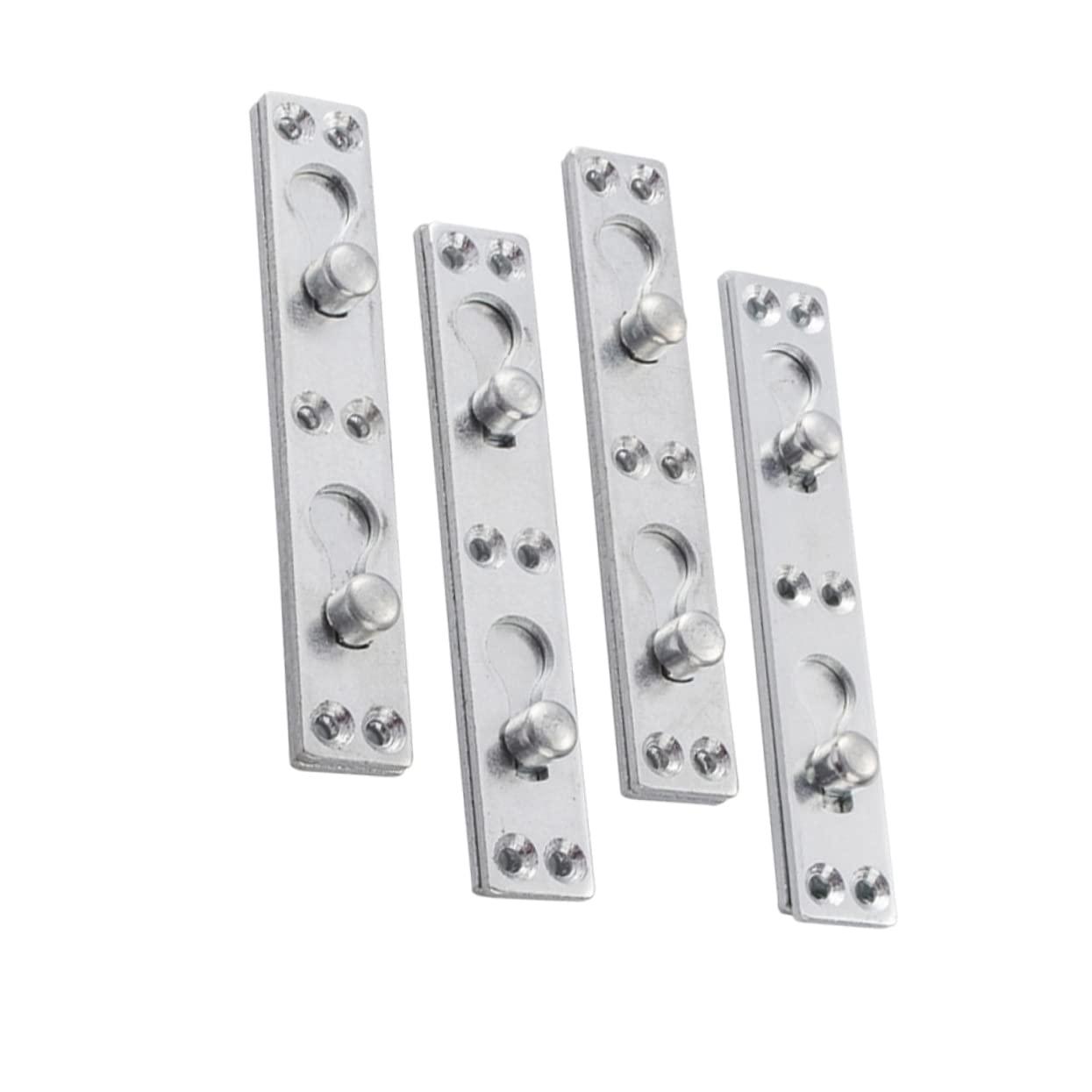 TEHAUX Smooth Surface Bed Hinge Universal Bed Frame Bracket for New or Repair Projects