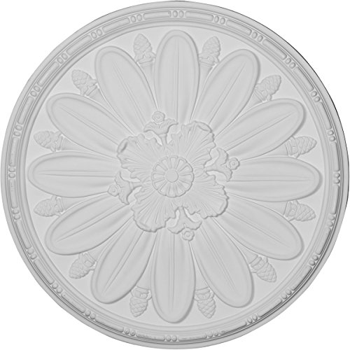 Up To 40% OFF Ekena Millwork CM35FA Fairfax Ceiling Medallion, 35 7/8OD x 1 1/2P, Factory Primed Exclusive Special Ekena Millwork CM35FA Fairfax Ceiling Medallion, 35 7/8OD x 1 1/2P, Factory Primed