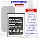 Aousavo 514047AR ersatz akku 514047AR Kompatibel mit Panasonic KX-TU446, KX-TU446/4, KX-TU456, KX-TU456EXCE, KX-TU466EXBE, KX-TU466EXWE Seniorenhandy 514047AR Handy ersatz akku