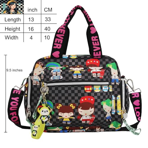 X-TAO Women Shoulder Bag Ladies Handbag Mom Tote Girl Crossbody Purse3