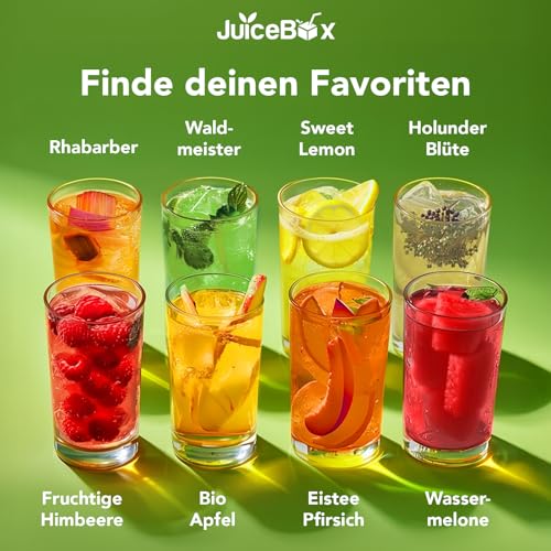 JuiceBox Sirup Original Fruchtige Himbeere – Getränkesirup zum Mischen mit Wasser – 2 L ergibt 22 L fruchtiges Getränk… – Ansicht 5