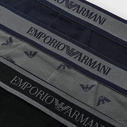 Emporio Armani men's briefs 3-piece pack elastic underpants stretch cotton underwear article 111734 2F717 BRIEF4