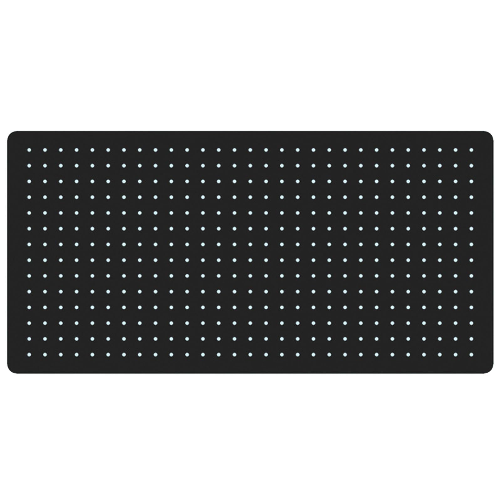 Panel Herramientas Pared de Metal, Fácil Instalación, Tablero Perforado para Paredes, Hogar, Garaje, Almacenamiento de Herramientas, Organización de Oficina(Black,80x40cm/31x16in)