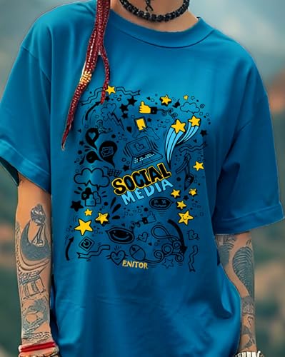 Image of AUSK Oversized T-Shirt for Womens || Graphic Front Printed Loose fit Womens Tshirt