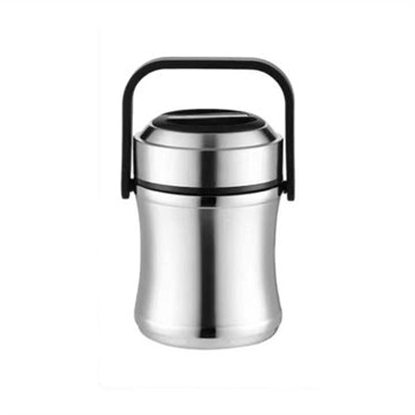 MEIYITIAN 1.6L Large Capacity Thermal Lunch Box Stainless Steel Vacuum Insulated Leakproof Thermal L