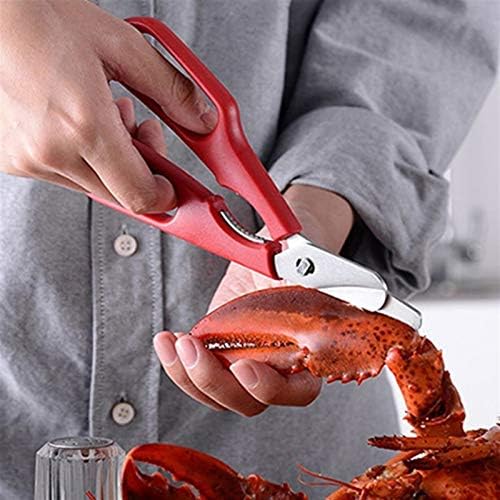 Craft Scissors Stainless Steel Seafood Shears/Scissors/Cracker Lobster Crab Prawn/Shell Leg Scissor Shear Shrimp Kitchen Tool Scissors