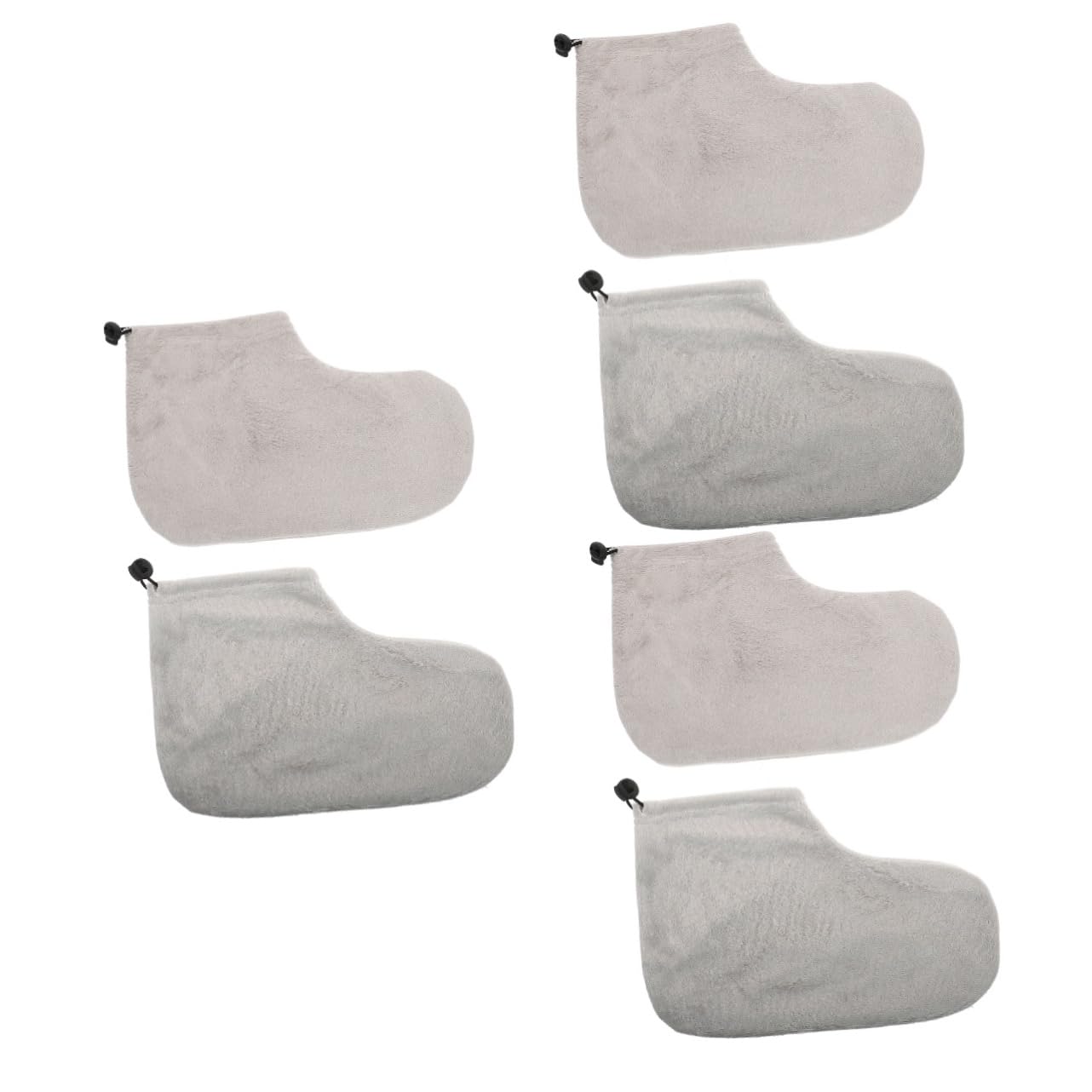 FOMIYES 3 Pairs Foot Treatment Wrapping Cover One Size Fits Most Elastic Band for Perfect Fit