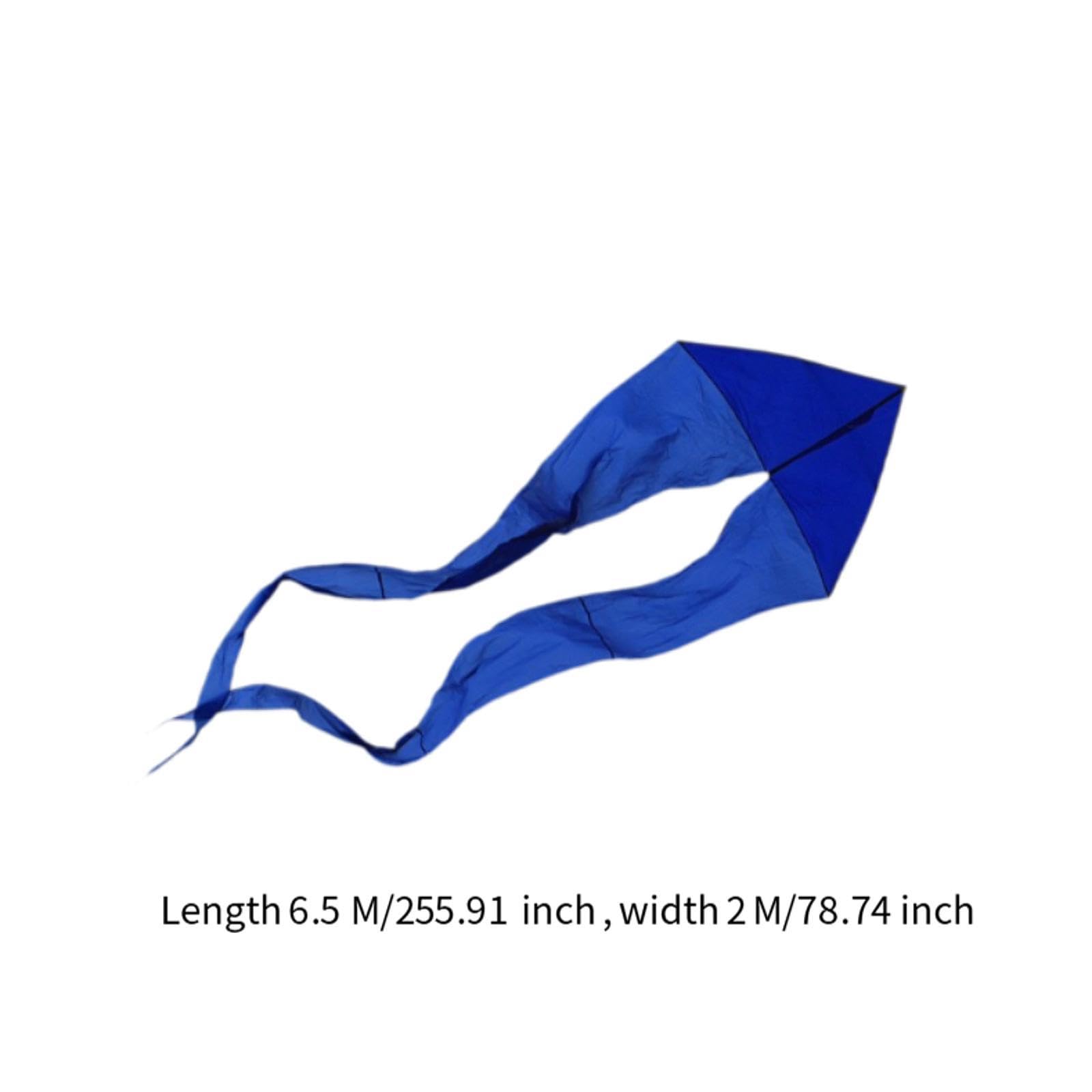 Cometa Fantasma con Bolsa Portátil Modelo Triangular Plegable Grande de Poliéster Resistente al Desgarro Adecuado para Adultos y Niños