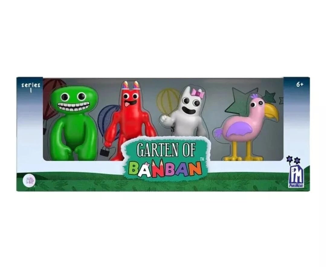 Amazon.com: Garten of Banban Collector Figure 4PK : Toys & Games