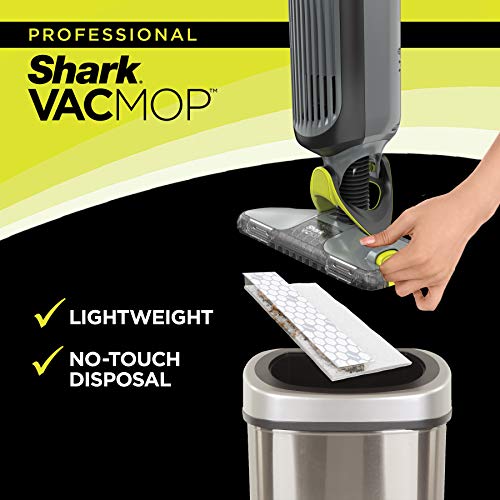 Shark VACMOP Disposable Hard Floor Pad Refills, Compatible with VM252 & VM180, No-Touch Disposal, for use on All Sealed Floors - Stone, Hardwood, Laminate & Tile, (46 Count Total), VMP46 by Shark - Image 4