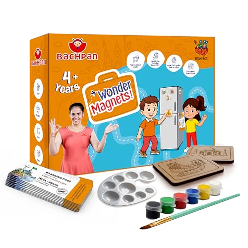 Image of Wonder Magnets Kit for Kids 4+ | DIY Fridge Magnet Craft Set