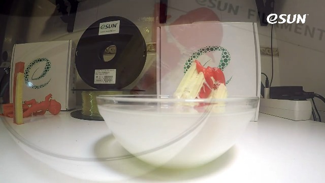 eSUN Water Soluable PVA Filament on Amazon Live