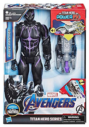 Avengers Marvel Endgame Titan Hero Power FX Black Panther