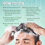 Anti Schuppen Shampoo für Damen & Herren: Seborrhoisches Schuppenflechte Kopfhaut Haarshampoo, Tiefenreinigung & gepflegtes Haar – Mit Salicylsäure, Piroctone Olamine, Rosmarin & Kokosöl