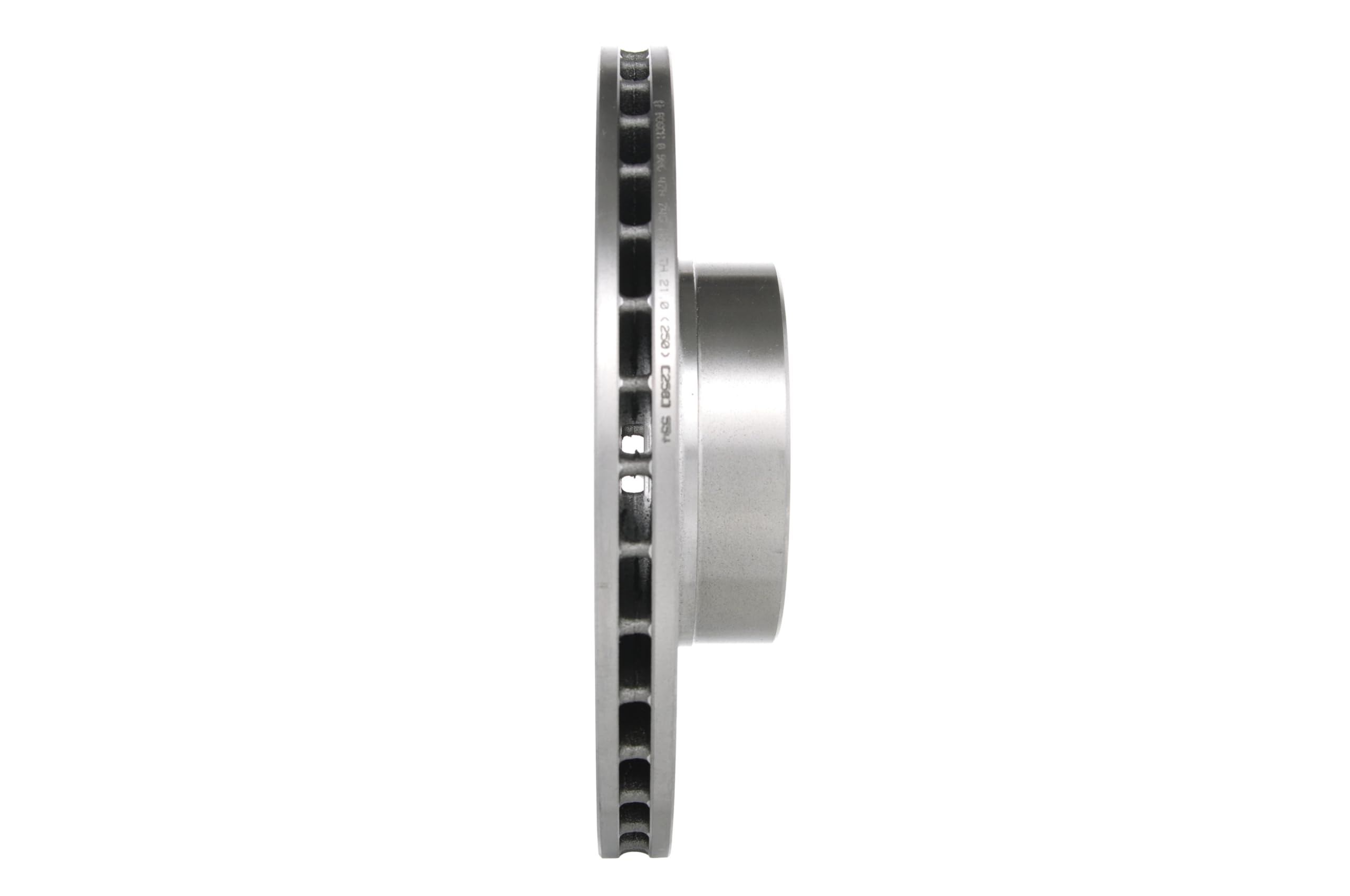 BOSCH Set Dischi Freno BD658 - Dischi Freno Solidi di Ghisa di 280mm - Asse Anteriore - Conformi al regolamento ECE-R90 - Lunga Durata e Anticorrosione - 2 Dischi
