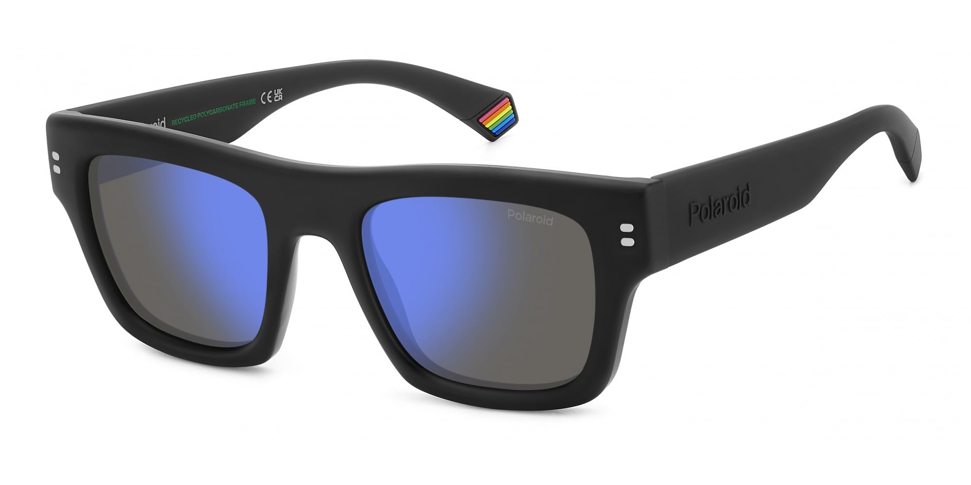 POLAROID Occhiali - modello PLD 6238/S/X, colore nero opaco, lente 51 mm, ponte 21 mm