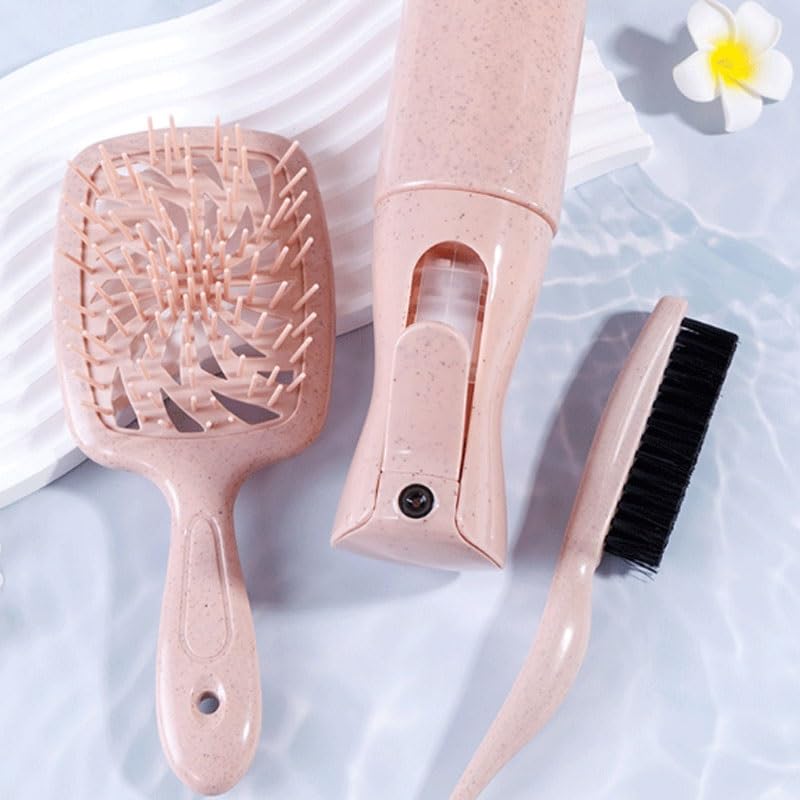Hair Styling Comb Fluffy Makeup Continuous Spray Bottle Set