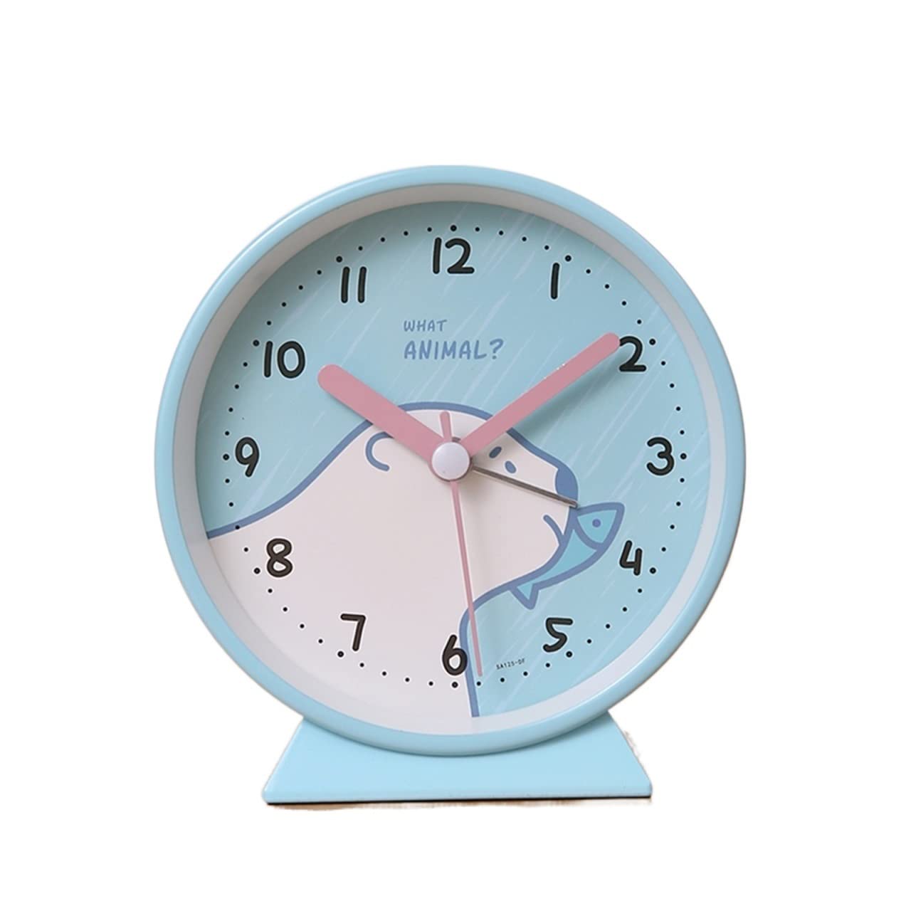 SBZIOJHDR alarm clock, Alarm clocks bedside for bedrooms, Clock,Clocks Bedside,Silent Non-Ticking for Kids, with Night Light, Analogue