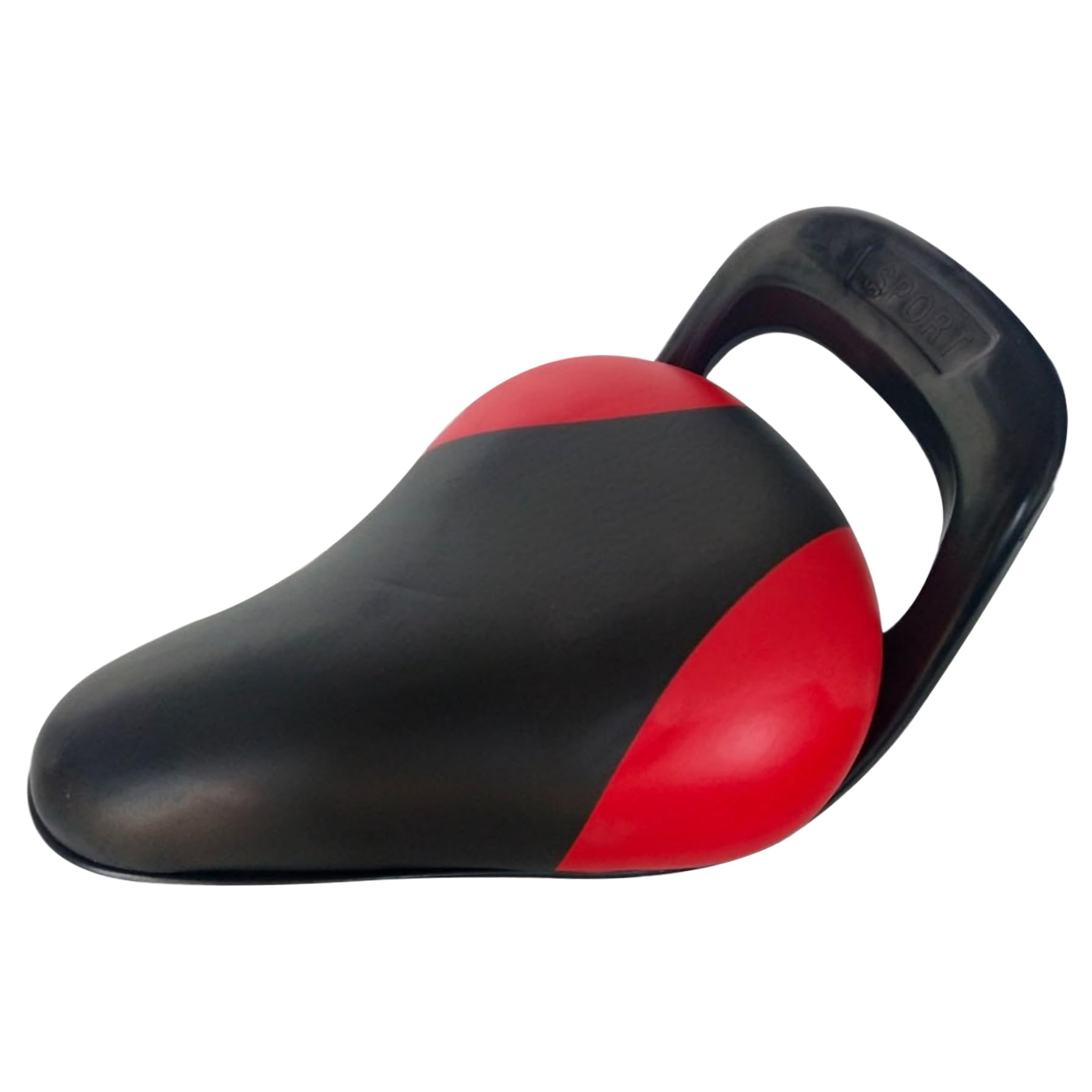 KUYYFDS Bike Seat for Kids Waterproof Bike Saddle Handled PU Bicycle Seat Stylish Curved Replacement Kids Bike Seat, Red