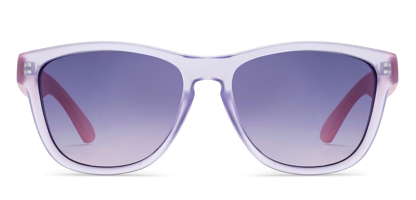 Hooper By Lenskart | Memphis Collection | Purple Grey Full Rim Rectangular Latest and Stylish Kids Sunglasses | 100% UV Protected | For Boys & Girls (Age 5-8 yrs) | HP S16086 - Image 2 thumbnail