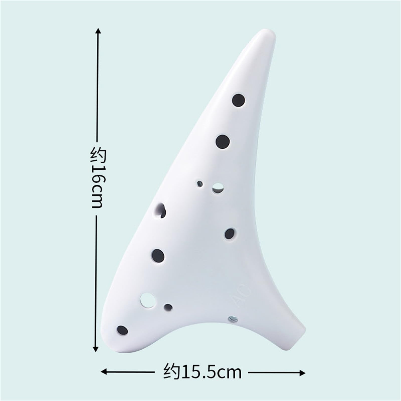 Ocarina Strumento Da Gioco Professionale E Per Principianti In Resina A 12 Fori