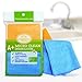 SUPER Microfiber Glass Wine Polishing Cloth and Lint Streak Free Drying Towel (2 Pk) | Cleaning and Kitchen Drying Glass, Wiping, Wine Glasses, Stemware | Absorbent Dish Cloths Towels