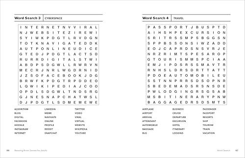 Relaxing Brain Games for Adults: 100+ Logic, Math, and Word Puzzles to Help You Unwind Paperback – November 12, 2024 - Image 3