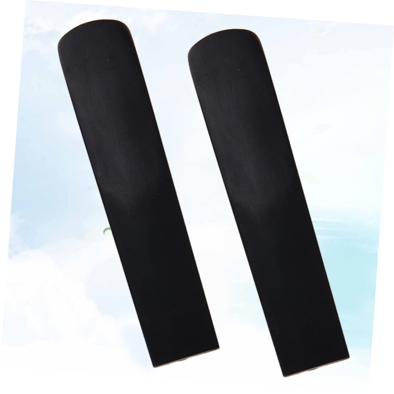 TOGEVAL 2pcs Clarinet Reeds Strength 2.5 Synthetic Resin Woodwind Instrument Accessories