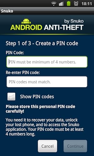 Android Anti Theft Security