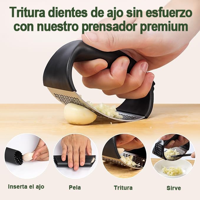 Opiniones y reviews de Exprimidor de ajos favoritos de las personas. 23 Imagen adicional
