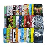 11x17CM Reusable Heat Pulse Sealed Self Sealing Bags 3.5g, Aluminum Foil Bag Upright Packaging Bag