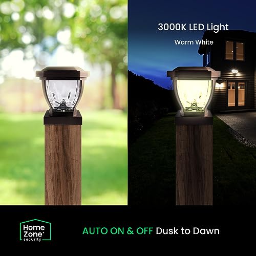 Home Zone ELI1403V Security Solar Post Cap Lights thumb #3