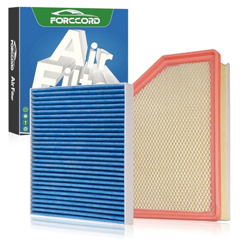 Image of Cabin & Engine Air Filter Fit for Silverado 2500HD /3500HD (2020-2026), GMC Sierra 2500HD /3500HD (2020-2026) 6.6L Diesel Engine Only Activated Carbon Cabin Filter Replacement CF11966 84554703