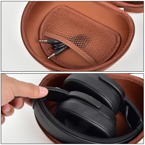 Image of Headphone Case for Skullcandy Crusher /Hesh /Evo, for JLab JBuds Lux ANC | for TOZO HT3 /HT2 Wireless Over-Ear Bluetooth Earphones, Travel Carrying, Daily Commute /Gym /Outdoor Use, Hard Box Only