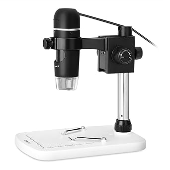 Koolertron 5 Mp 20 300 X Usb Digital Microscope Magnifier Video Camera With 8 Led, Base Stand,Software For Windows, Mac, Vista