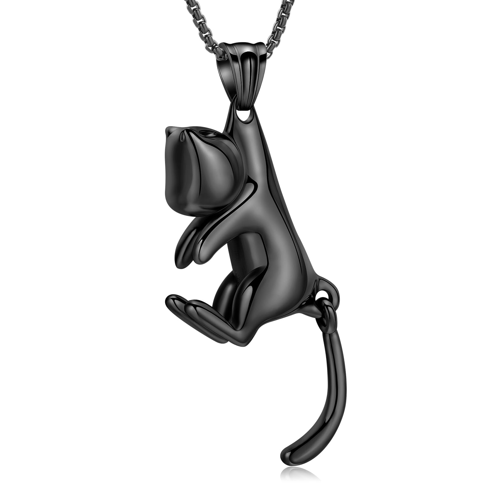 Haustier Kremation Schmuck für Asche Memorial Asche Schmuck Keepsake Katze Urne Anhänger für Tier Asche Halskette