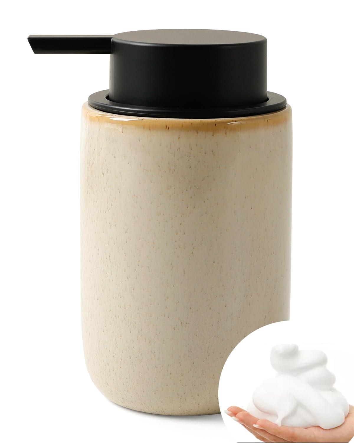 BosilunLife Foam Soap Dispenser, Hand Pump Dispenser for Kitchen Sink