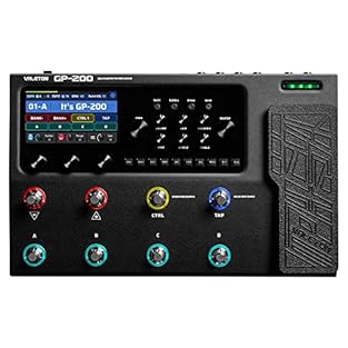 140 Built-in Guitar/Bass/Acoustic Effects with 45 Legendary Amp Models and 40 carefully selected IR Cabinet Simulations, 24-bit 44.1kHz Signal Processing 100 Built-in Drum Rhythms and 90 Seconds Looper, 198 Presets, Adjustable Signal Chain with Maxim...