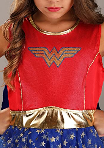 Disfraz Completo de Wonder Woman para Niñas con Vestido y Accesorios miniatura 3