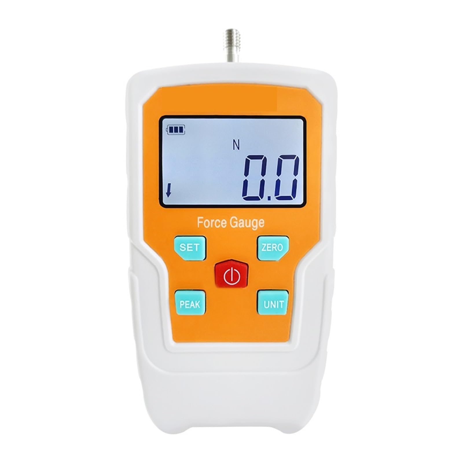 Force Gauge, Digital Force Gauge Spring Push Pull Gauge Portable Push Pull Tester Measuring Instrument Dynamometer 500N Force Test Equipment(500N)