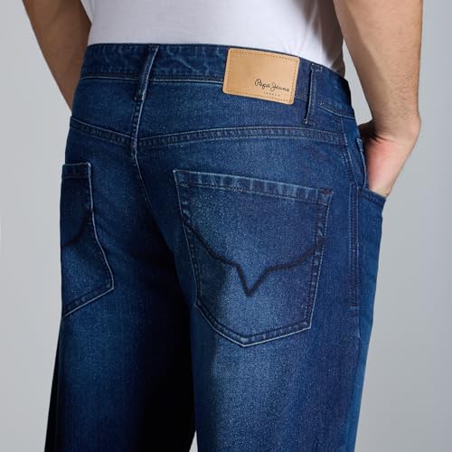 Image of Pepe Jeans Men's Jeans | Straight Fit | Stretchable