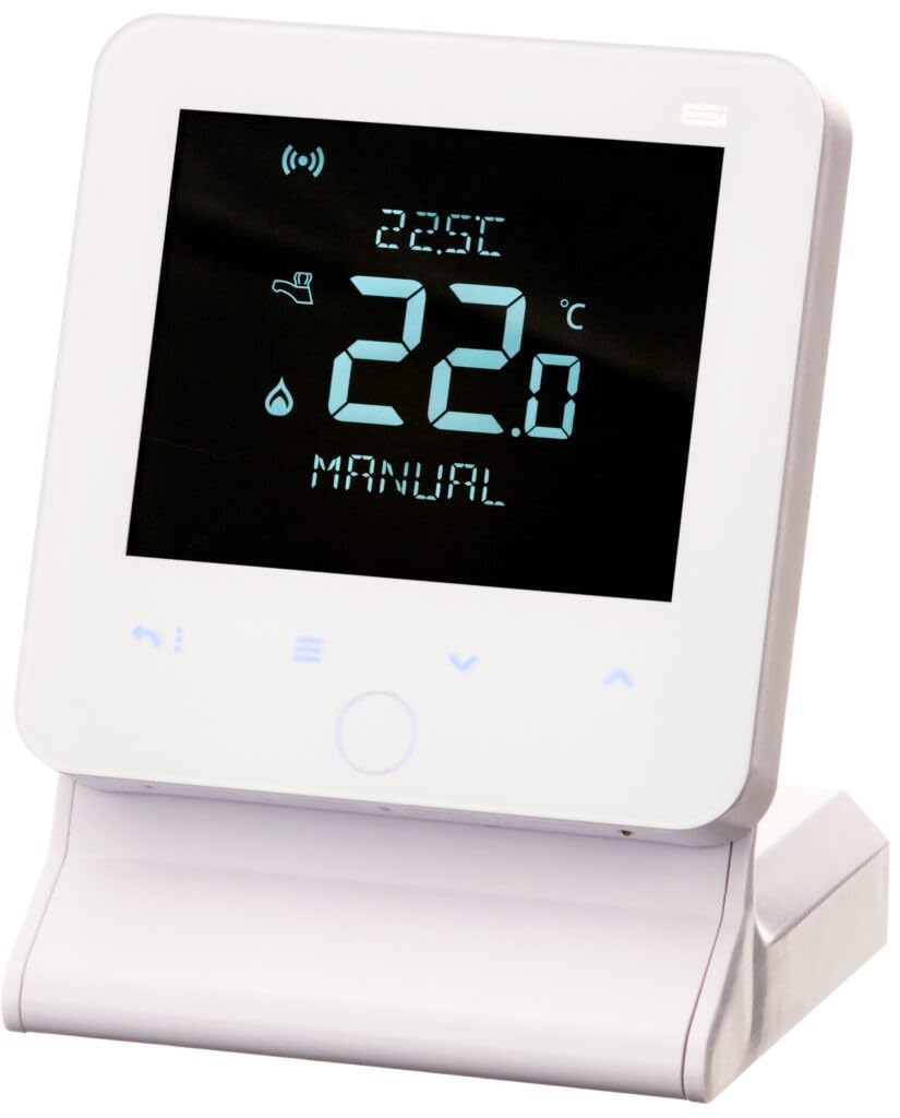 ESi Stratus - WiFi Wireless Programmable Room Thermostat (White) (ESRTP6B-W)