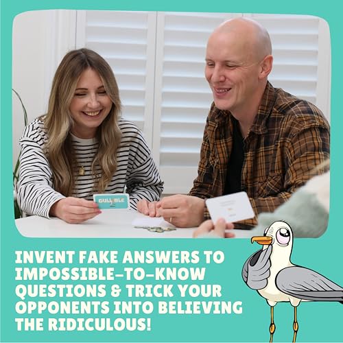 Gullible: juego de mesa de creatividad y trivia miniatura 3