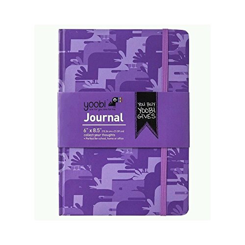 Yoobi Collect Your Thoughts Journal - Purple - 6