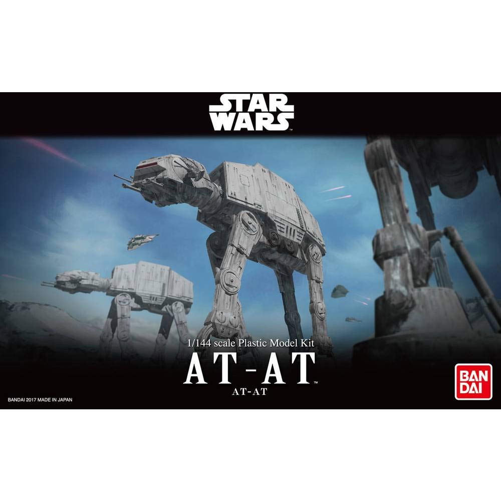 Revell RV01205 at-at Star Wars Stormtrooper Plastic Model kit, Various, 1/144