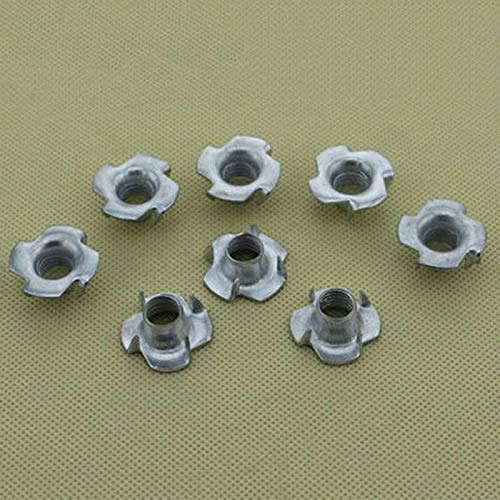 20PCS-M3 Nut Four Claw Nut Mosaic Base Square Nuts