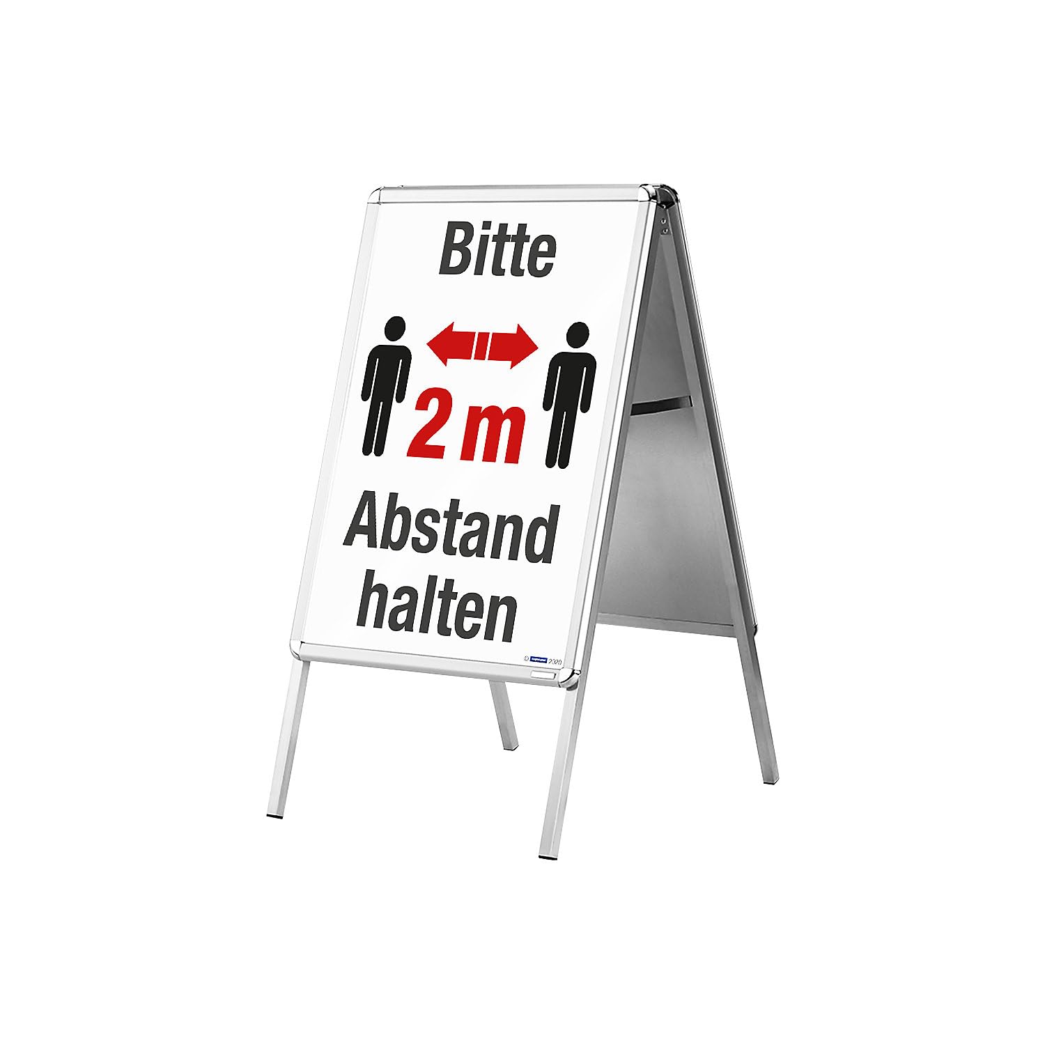 magnetoplan | Kundenstopper | Typ SP | Aluminium | DIN A2 | Typ SP, Aluminium, DIN A2