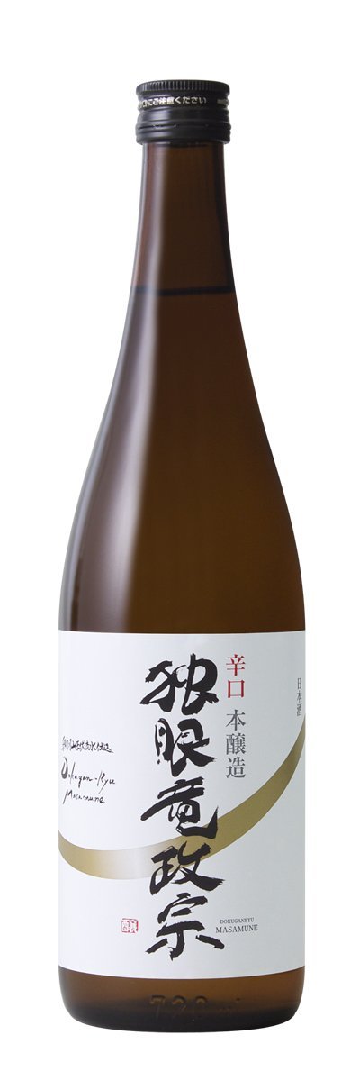 Amazon.co.jp: 中勇酒造 独眼竜政宗 辛口 本醸造 [ 日本酒 720ml