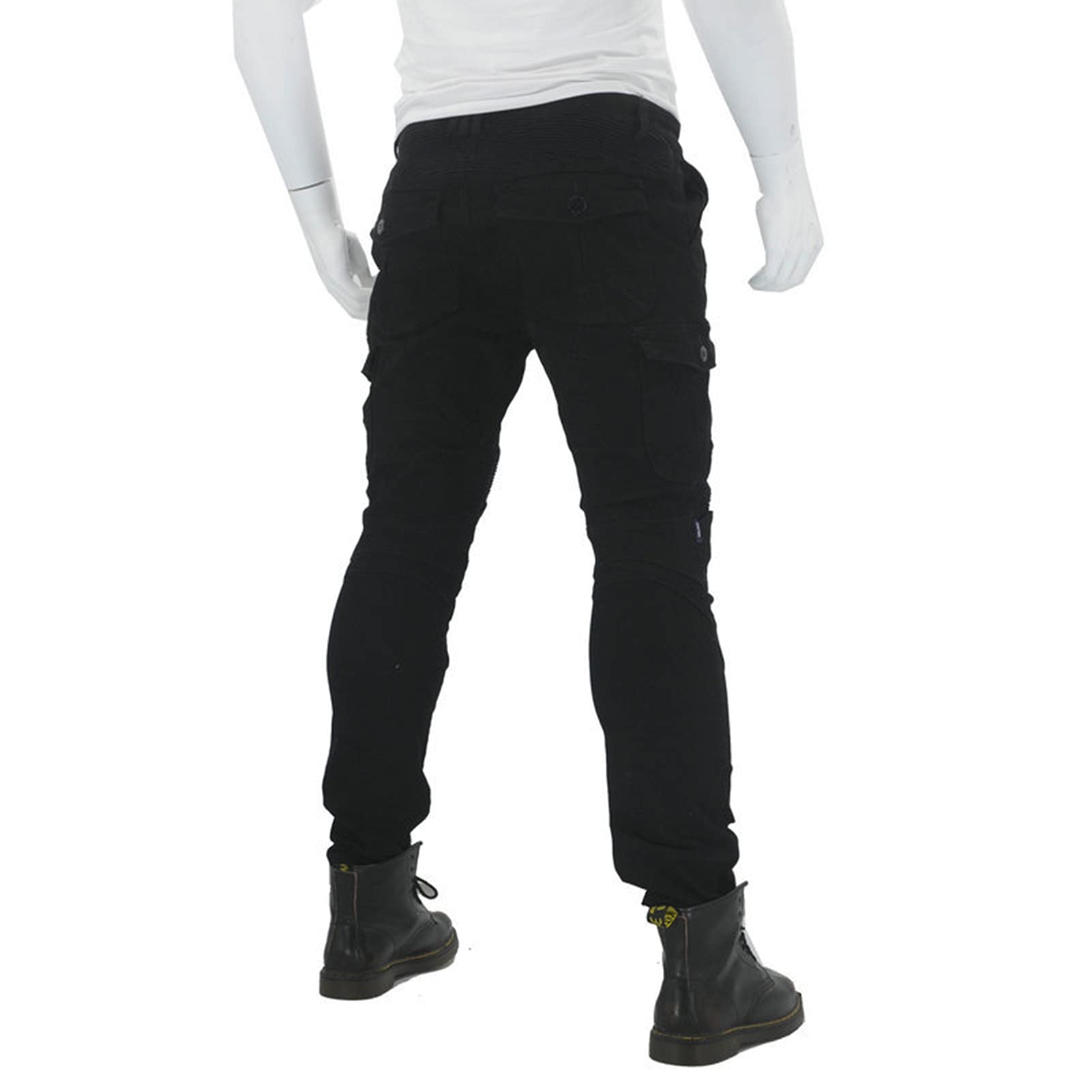 Hombres Pantalones de Motociclismo para Pantalones de Carreras de Motocross, Jeans de Moto, Motorcycle Biker Pants, Equipo de Protección
