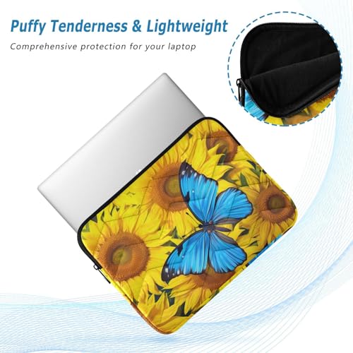 Funda para laptop 13-14 pulgadas impermeable azul miniatura 5